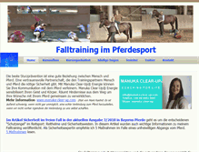 Tablet Screenshot of falltraining.org